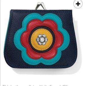 Brighton Navy flower wallet - brand new!